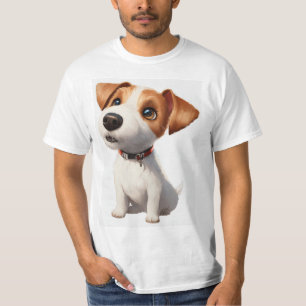 Camiseta "Sugar Pup Bliss: Adorável Pau Pau Pau Tee"