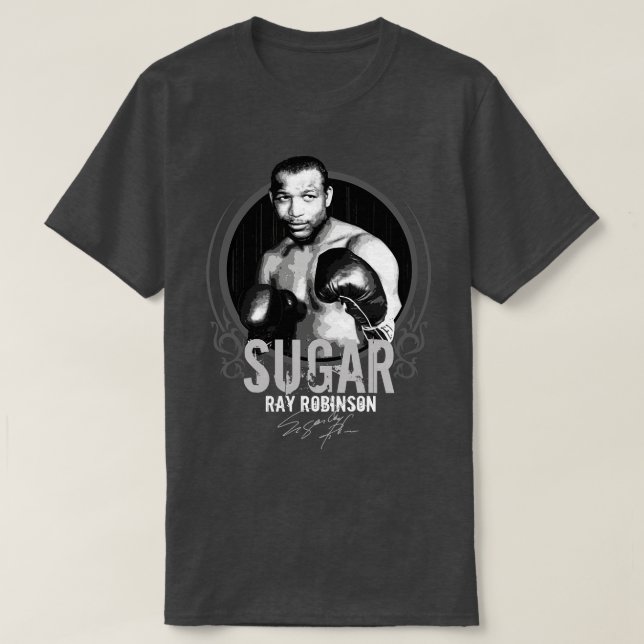 Camiseta Sugar Ray Robinson (Frente do Design)