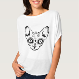 Camiseta Sugar Skull Boris o gato