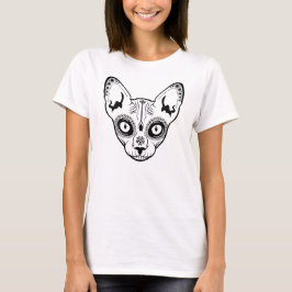 Camiseta Sugar Skull Boris o gato