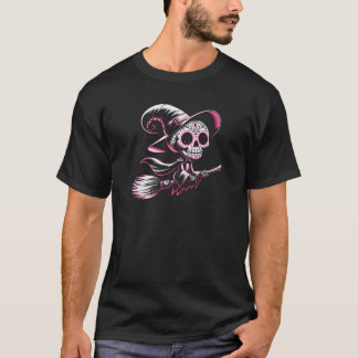 Camiseta Sugar Skull Witeen Halloween