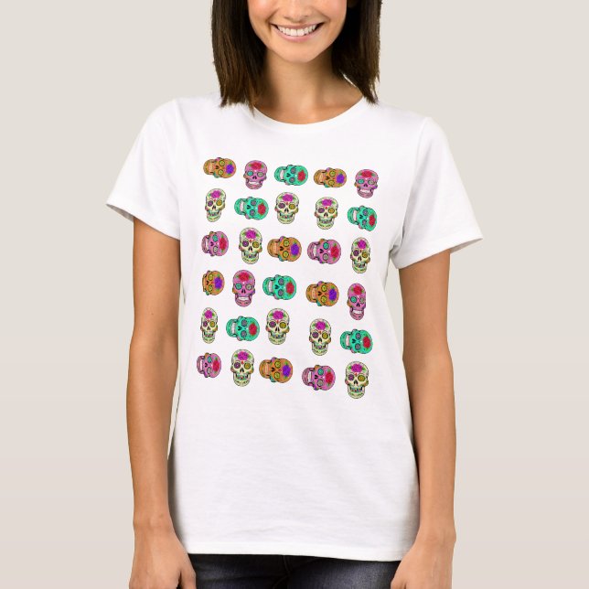 Camiseta Sugar Skulls (Frente)