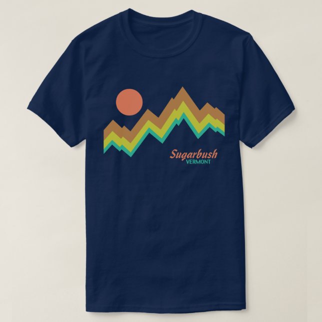 Camiseta Sugarbush Vermont (Frente do Design)