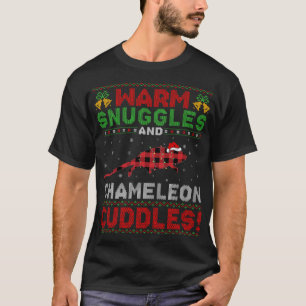 Camiseta Sugestões Quentes E Camaleão Cudles Feio Chameleon