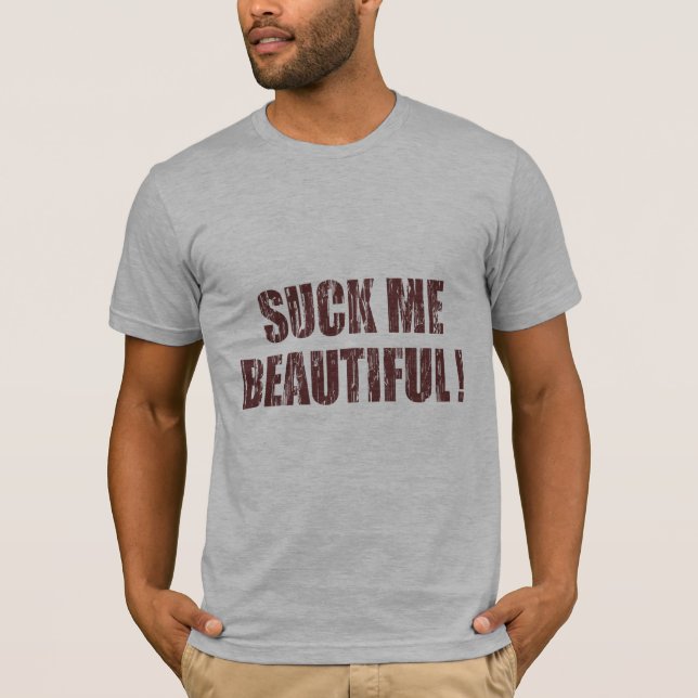 Camiseta Sugue-me bonito (Frente)