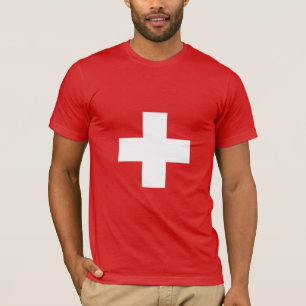 Camiseta Suíça - Bandeira Suíça