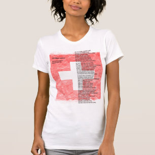 Camiseta Suiça - Cantique suisse