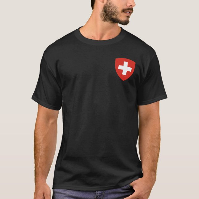 Camiseta Suiça de braços (Frente)