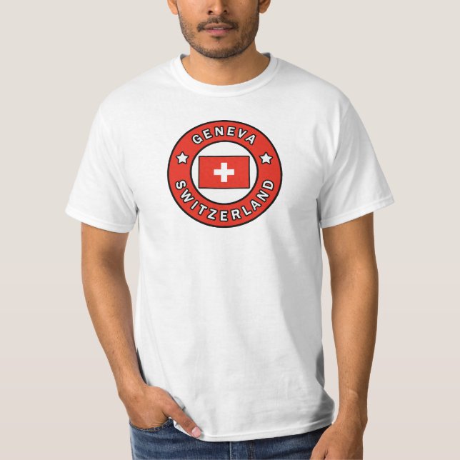 Camiseta Suiça de Genebra (Frente)