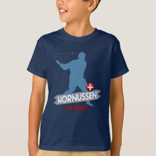 Camiseta Suiça de Hornussen