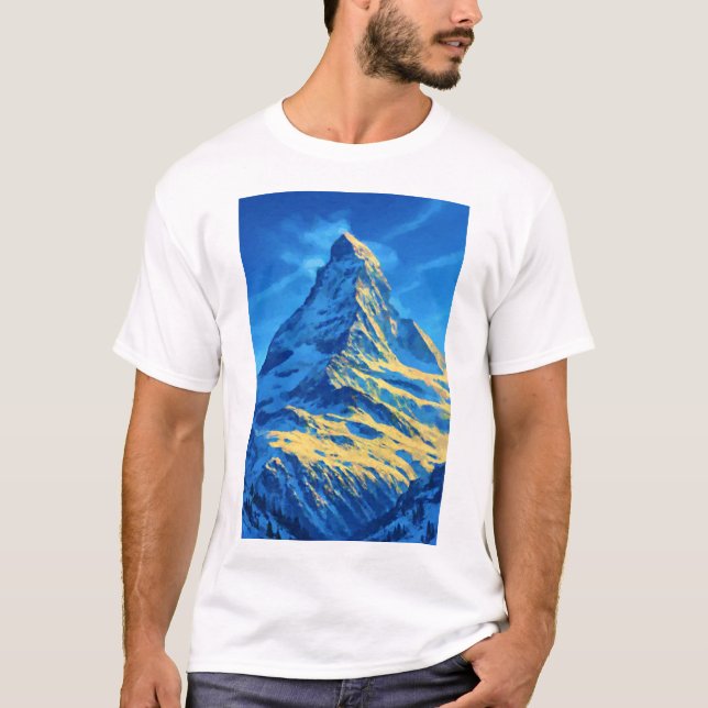Camiseta Suiça de Matterhorn Zematt (Frente)