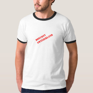 Camiseta Suiça do boicote!