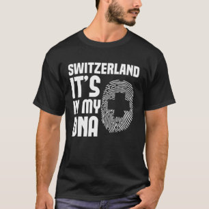 Camiseta Suiça Está no meu DNA, Suíça 1