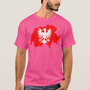 Camiseta Suiça Flag Eagle Swiss Europe