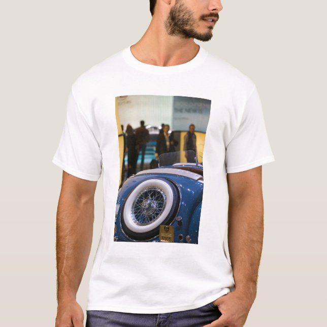 Camiseta SUIÇA, GENEBRA: 75.º Ano de Genebra Auto 7 (Frente)