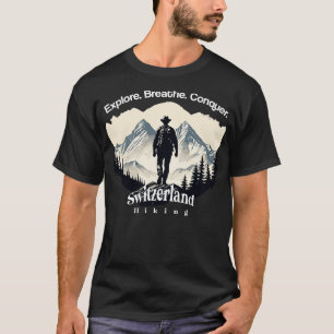Camiseta Suiça Hackking Explore Respira Conquistar