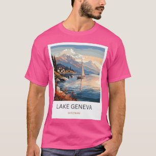 Camiseta Suiça Lago Genebra