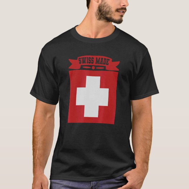 Camiseta Suiça Made Suíça (Frente)