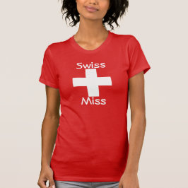 Camiseta Suíça Miss