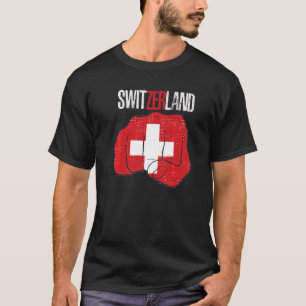 Camiseta Suiça Nacional Suisse Schw