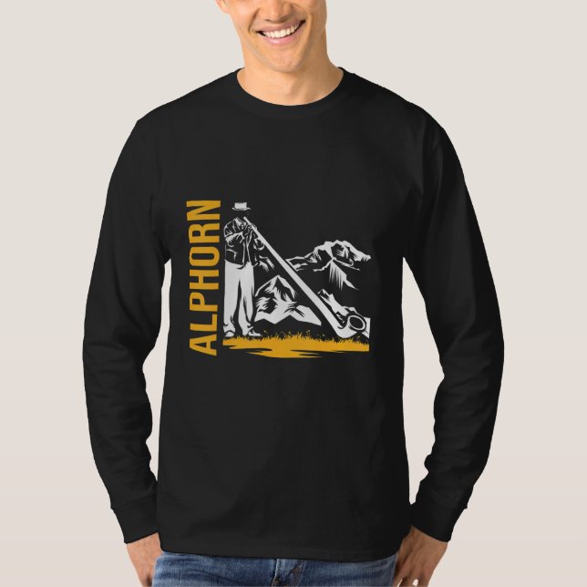 Camiseta Suiça natural do cavalo de Alfaben (Frente)