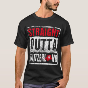 Camiseta Suíça Straight Outta Suíça