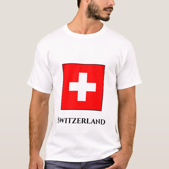 Camiseta Suiça (Suíça) (Frente)