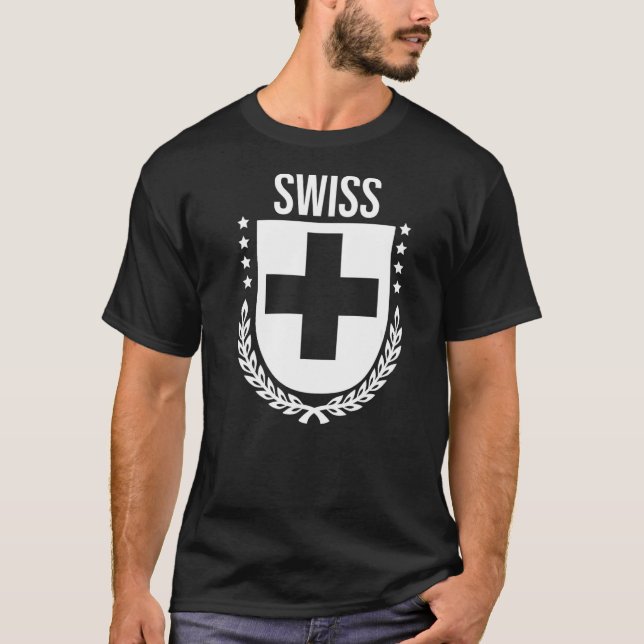 Camiseta Suiça suíça (Frente)
