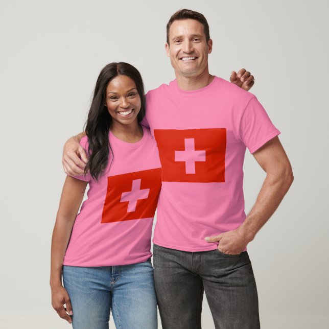Camiseta Suiça, Suiça (Unissex)