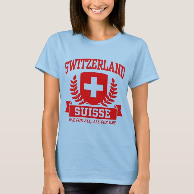 Camiseta Suiça Suisse (Frente)