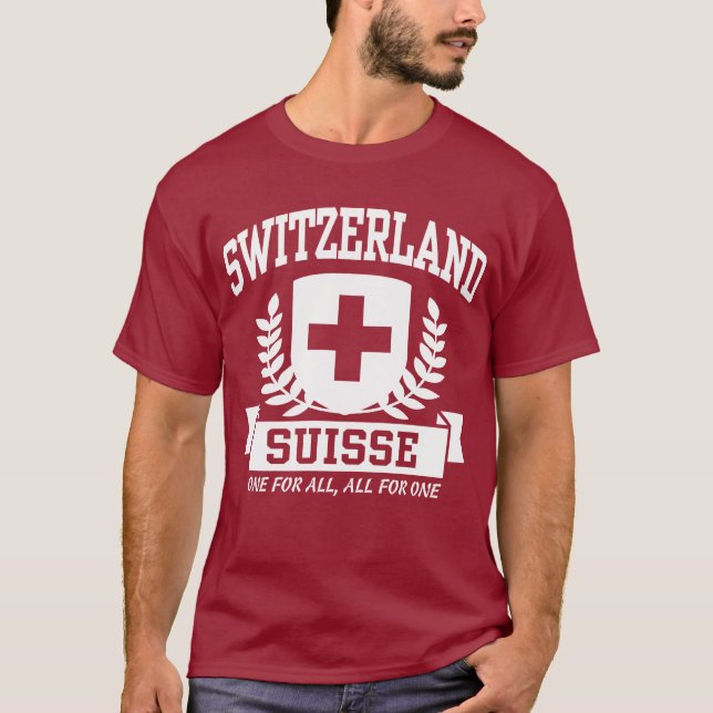 Camiseta Suiça Suisse (Frente)