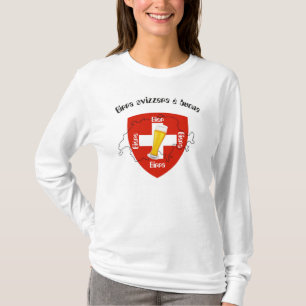 Camiseta Suíça - Suisse Svizzera - Svizra - Switzerland