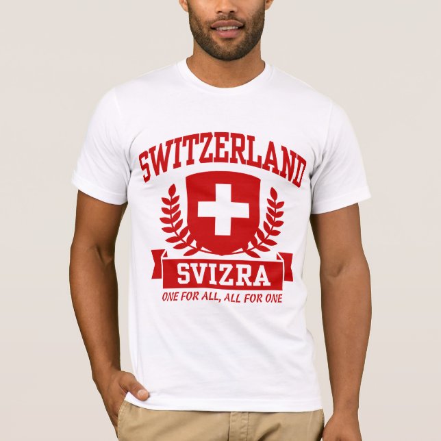 Camiseta Suiça Svizra (Frente)