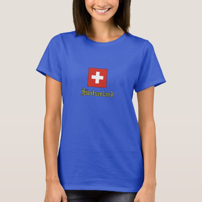 Camiseta Suiça T-Shirt (Frente)