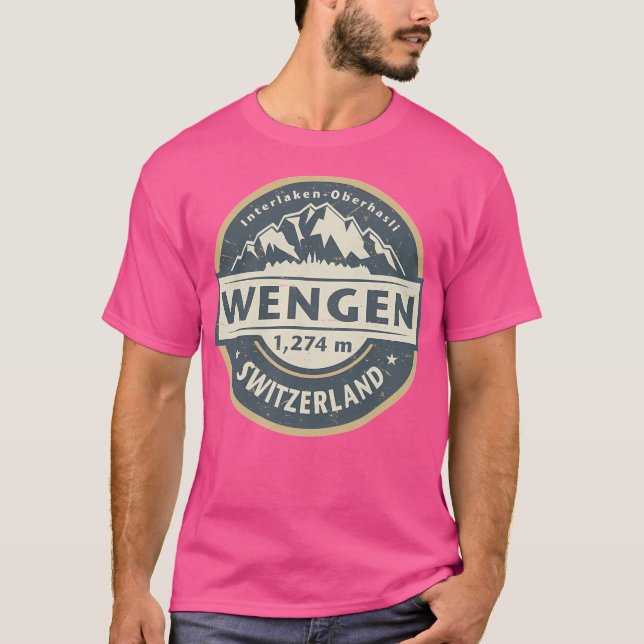 Camiseta Suiça Wengen Ativa (Frente)