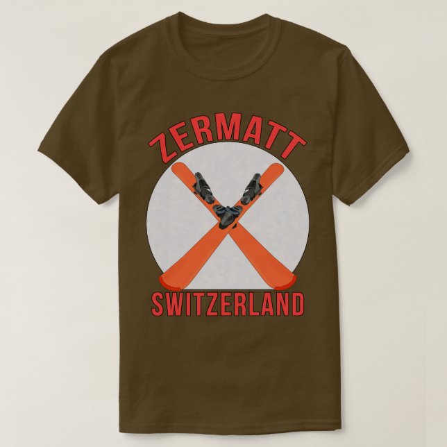 Camiseta Suiça Zermatt (Frente do Design)