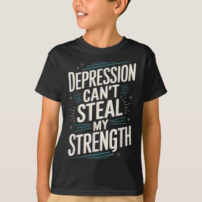 Camiseta Suicide Awareness Depression Anxiety Mental Health (Frente)