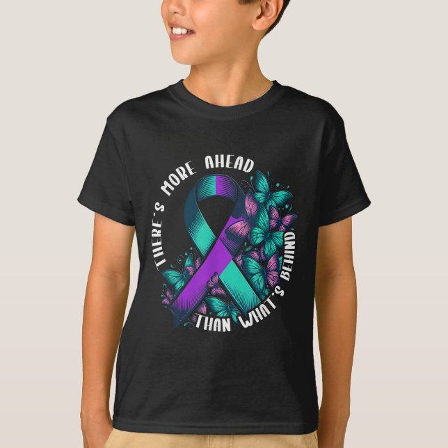 Camiseta Suicide Awareness Suicide Prevention Suprt Survivo (Frente)