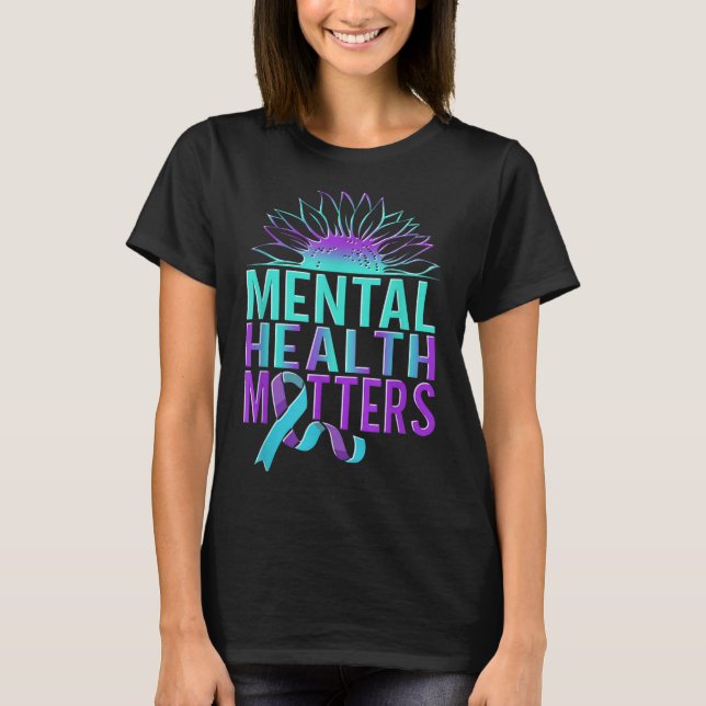 Camiseta Suicide Awareness Suicide Prevention Suprt Survivo (Frente)