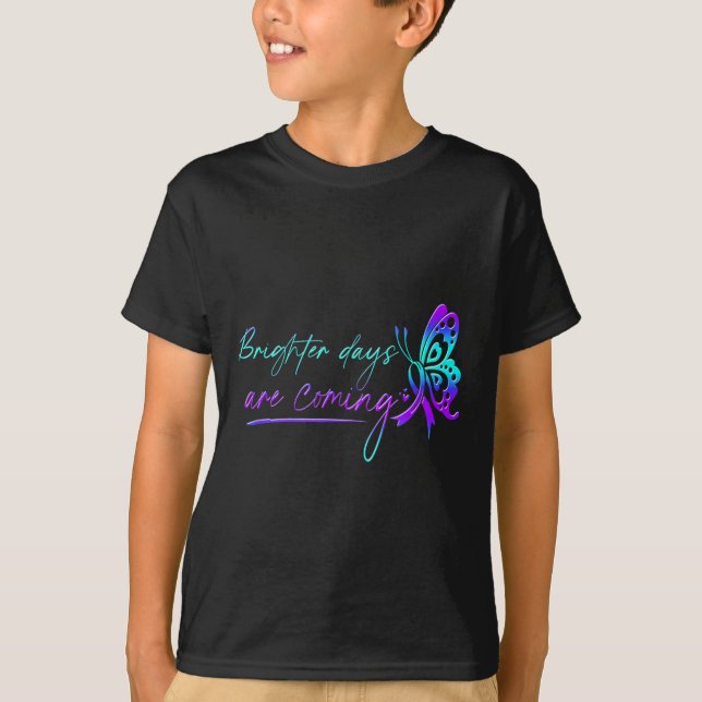 Camiseta Suicide Awareness Suicide Prevention Suprt Survivo (Frente)