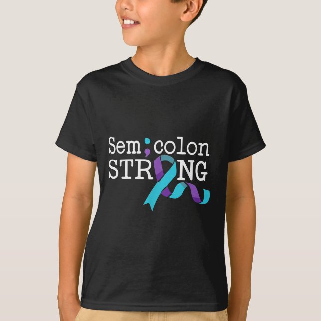 Camiseta Suicide Awareness Suicide Prevention Suprt Survivo (Frente)