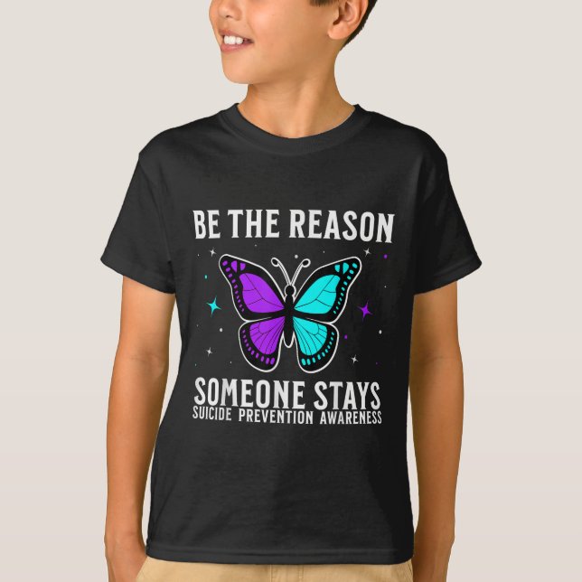 Camiseta Suicide Awareness Suprt Suicide Prevention Awarene (Frente)
