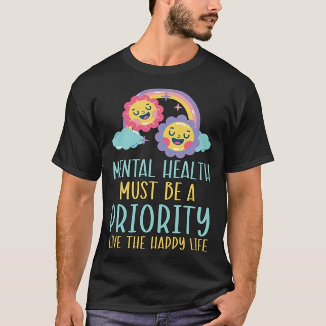 Camiseta Suicide Prevention Awareness Mental Health Depress (Frente)