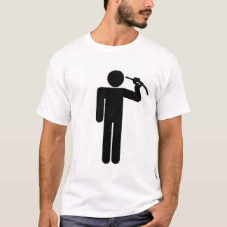 Camiseta Suicídio pelo óleo