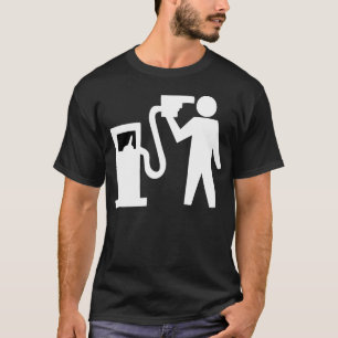Camiseta Suicídio por bocal de gás