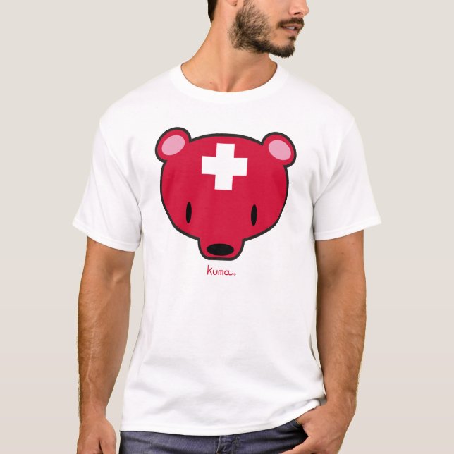 Camiseta Suíço kuma-chan (Frente)