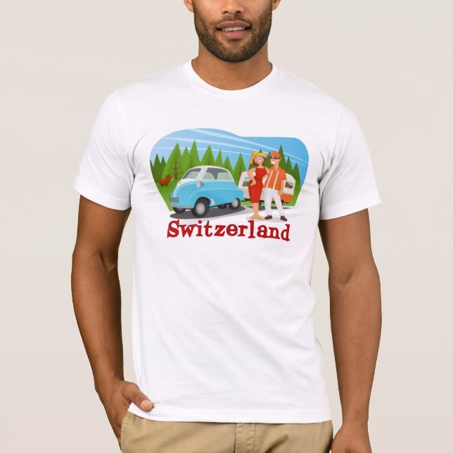 Camiseta Suíço - suiça (Frente)