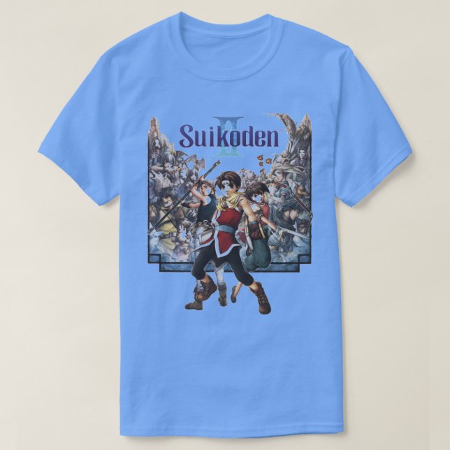 Camiseta Suikoden 2 (Frente do Design)