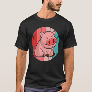Camiseta Suíno Fazenda de criação de gado