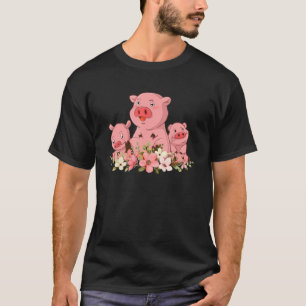 Camiseta Suíno Fazenda Fecho de Porcos, Fecho de Porcos, Fe